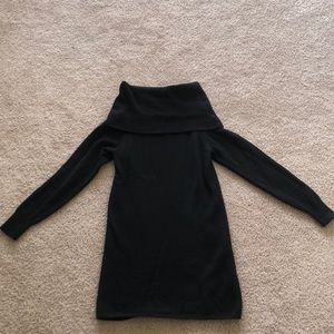 Aritzia off shoulder sweater dress
